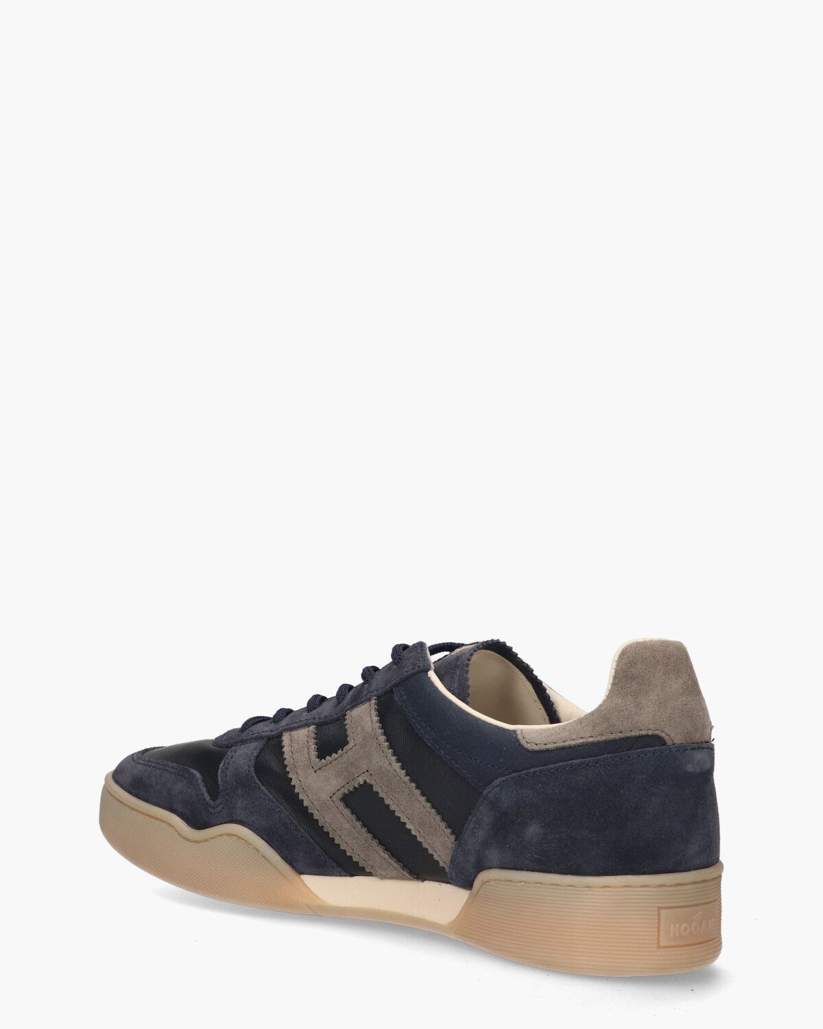 H357 Donkerblauw/Grijs Herensneakers