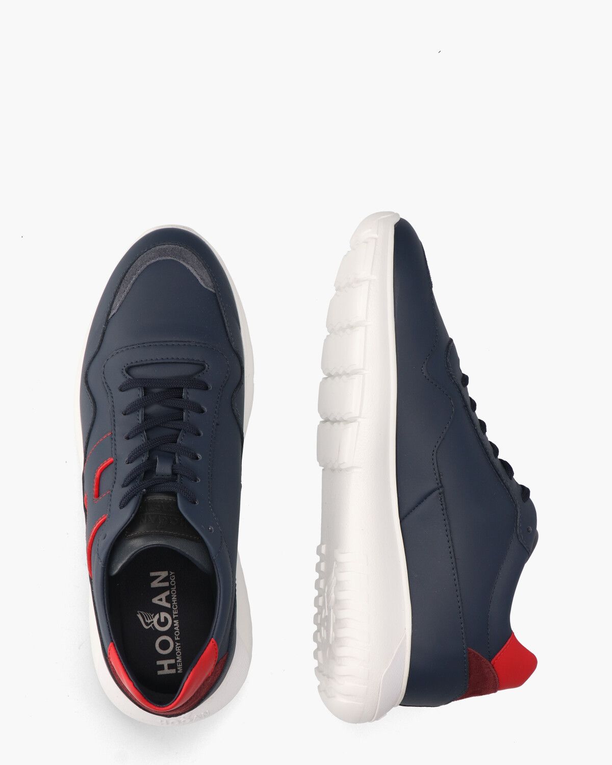 Hogan top sneakers rood