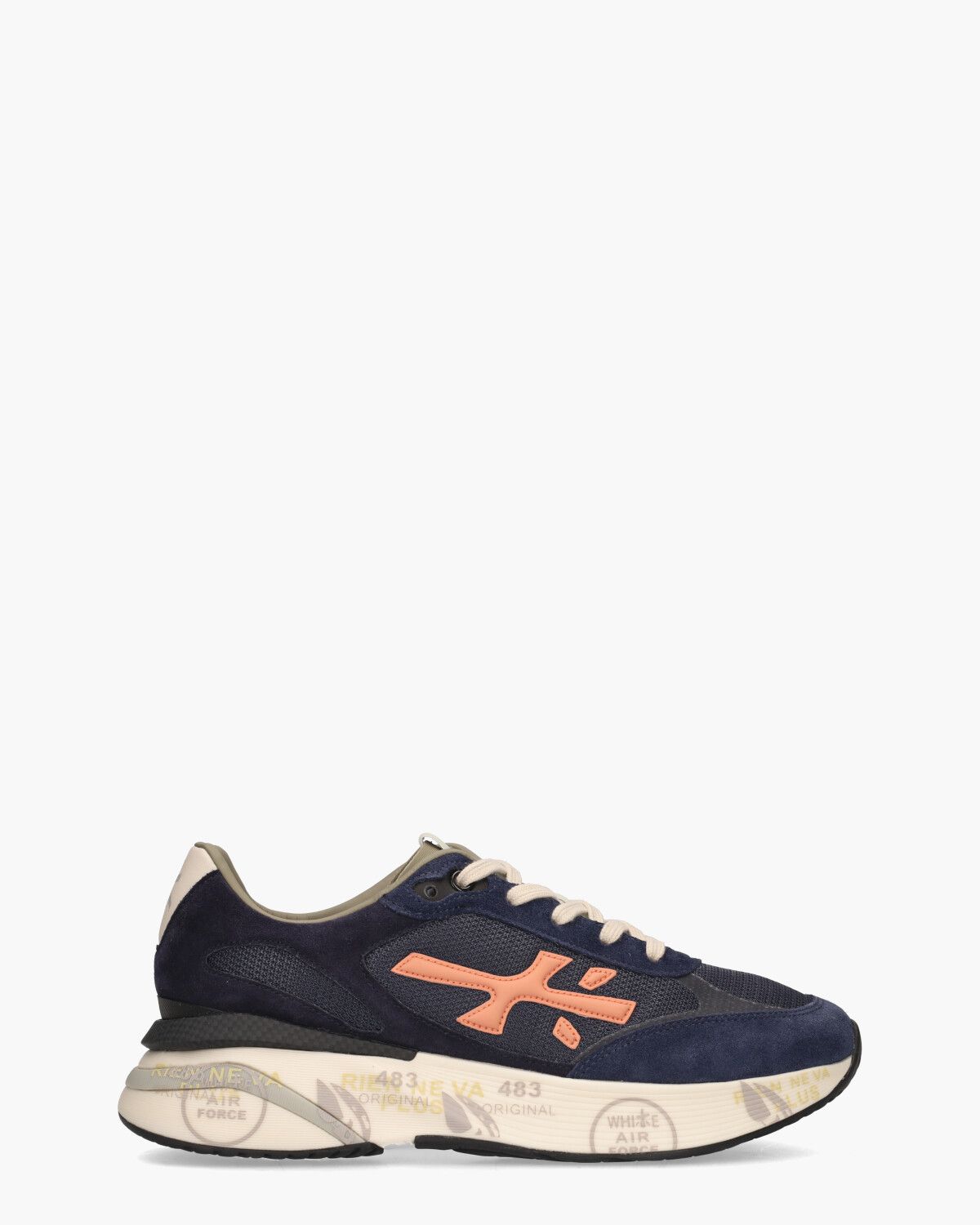 Moerun 6890 Donkerblauw Herensneakers