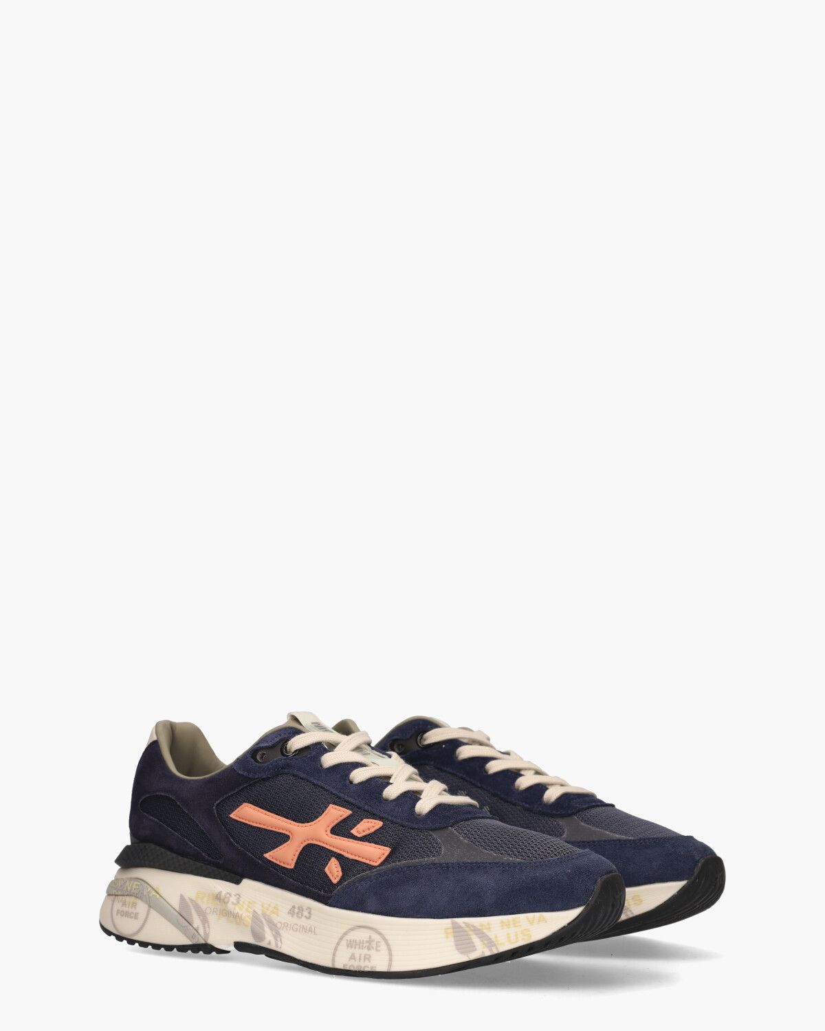 Moerun 6890 Donkerblauw Herensneakers