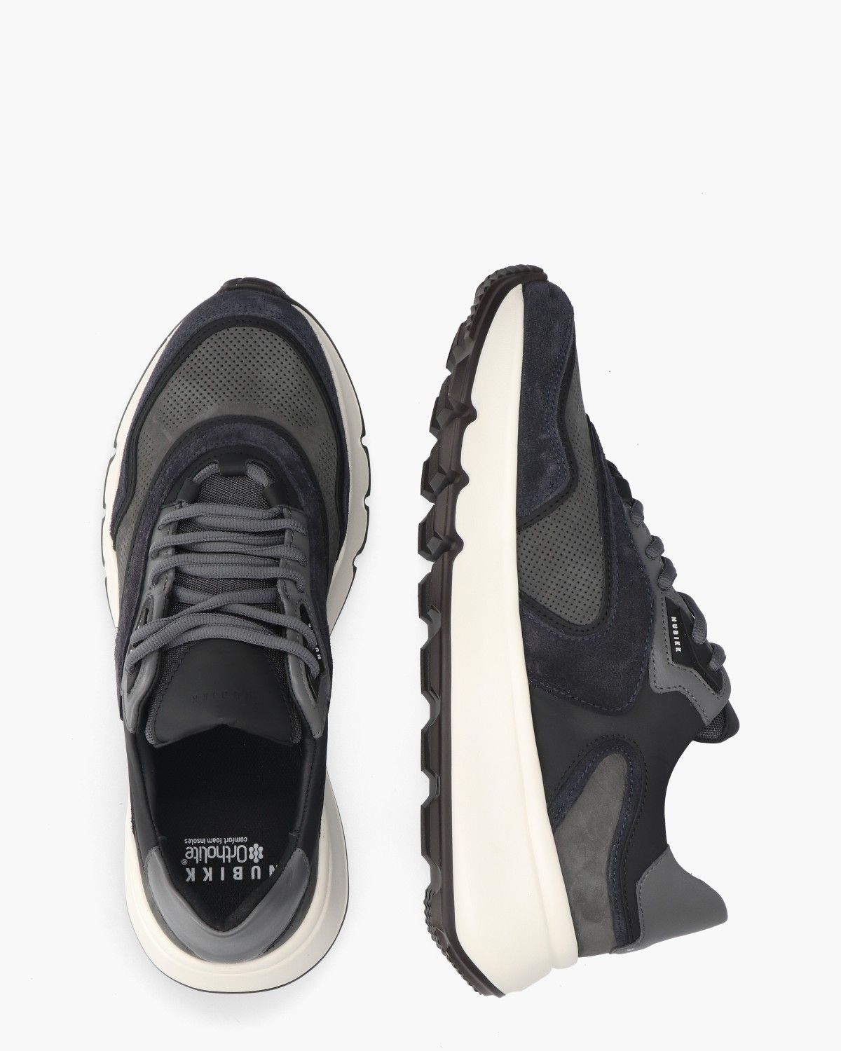 Luca Noa Blauw/Multi Herensneakers