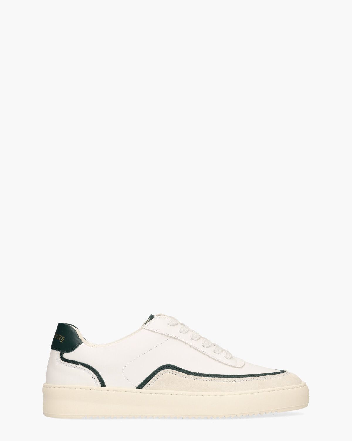 Mondo Stack Wit/Groene Herensneakers