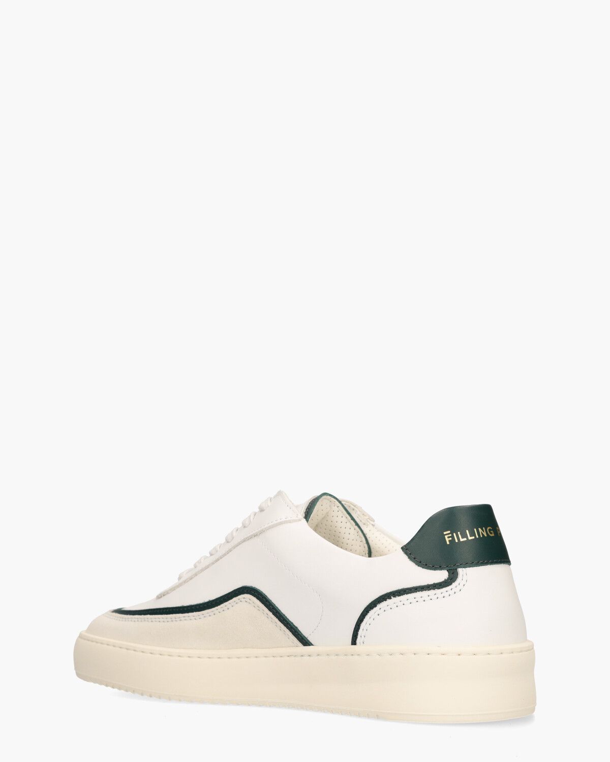 Mondo Stack Wit/Groene Herensneakers