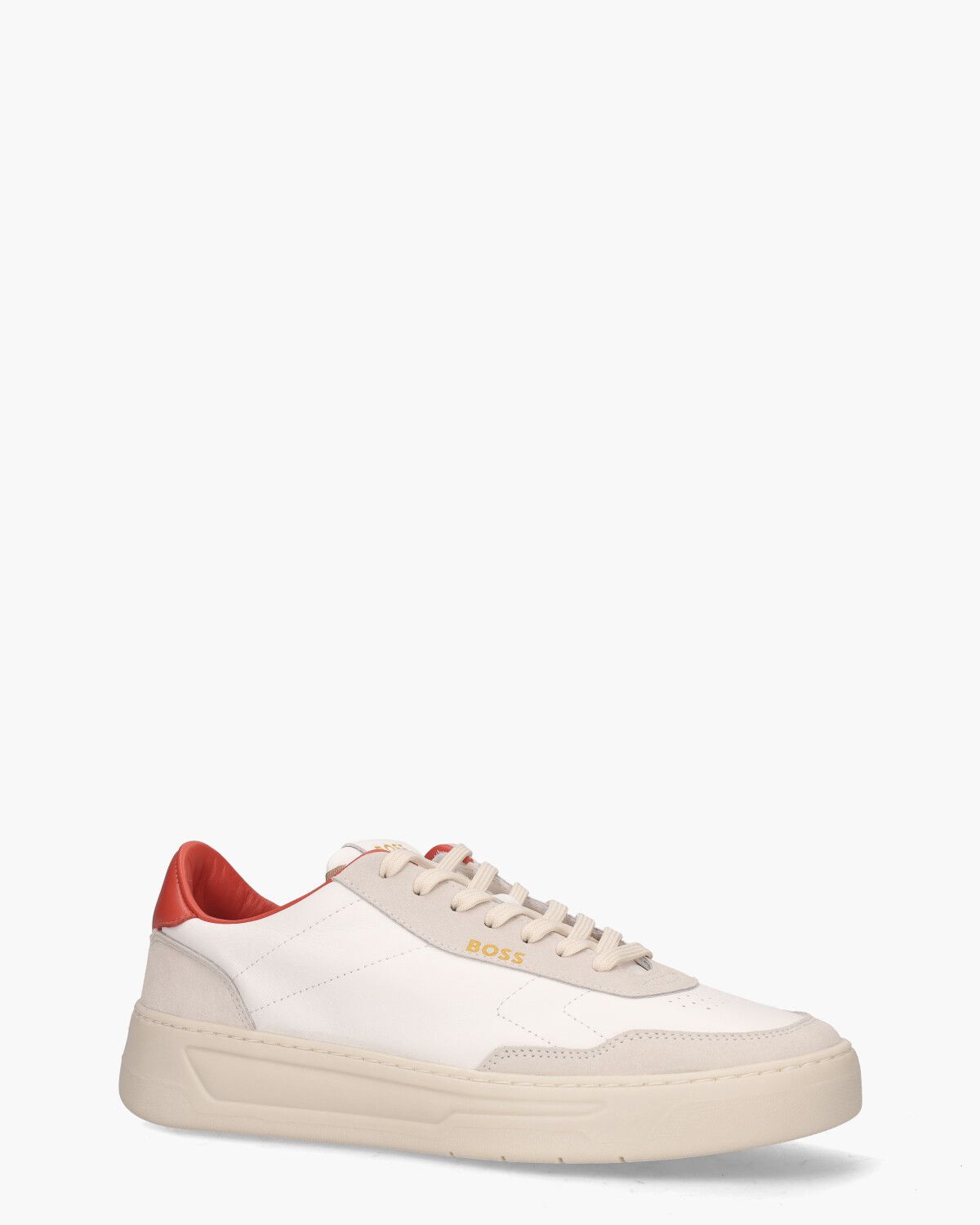 Baltimore Tenn LTSD Wit/Beige/Rood Herensneakers