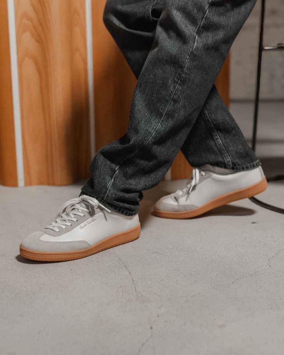 Como Off-White/Beige Herensneakers 