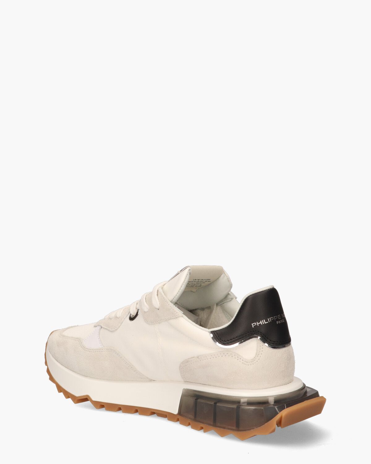 La Rue Mondial Off-White/Zwart Herensneakers
