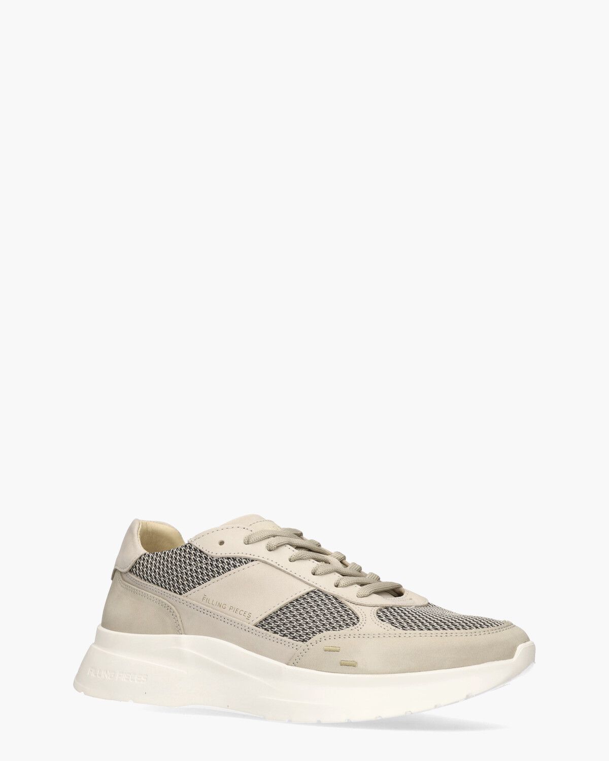 Jet Runner Mesh Beige Herensneakers