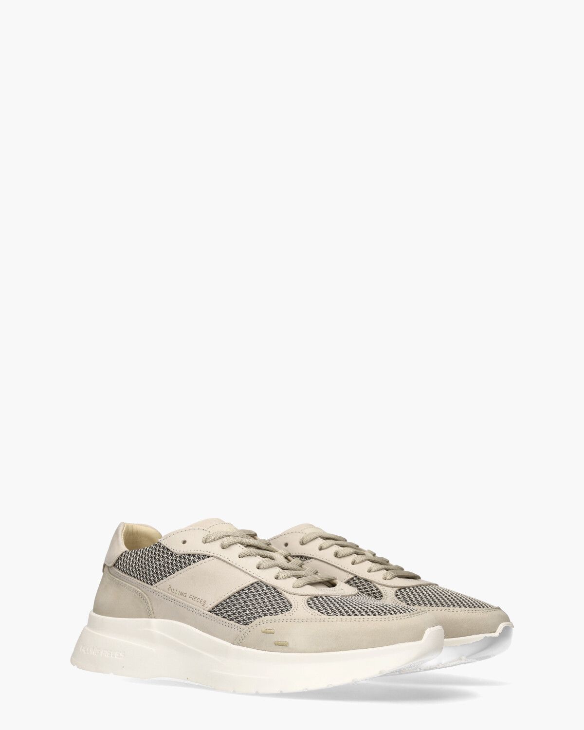 Jet Runner Mesh Beige Herensneakers