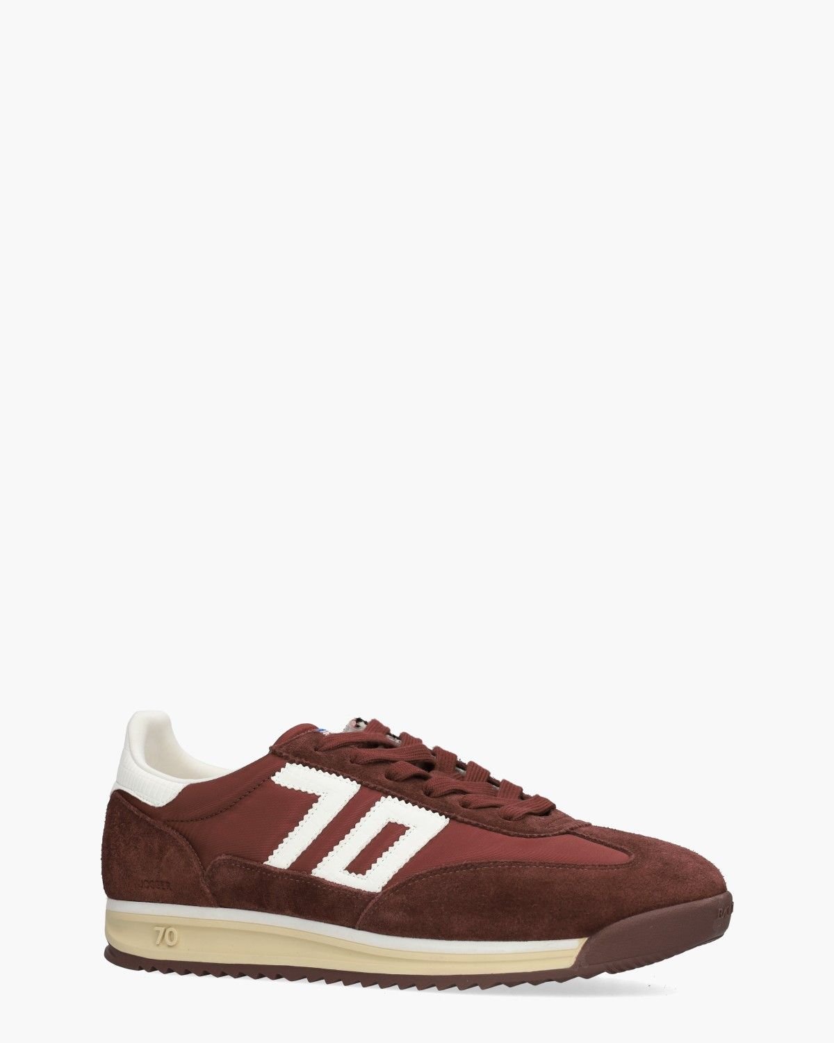 Jogger Bordeaux/Wit Herensneakers
