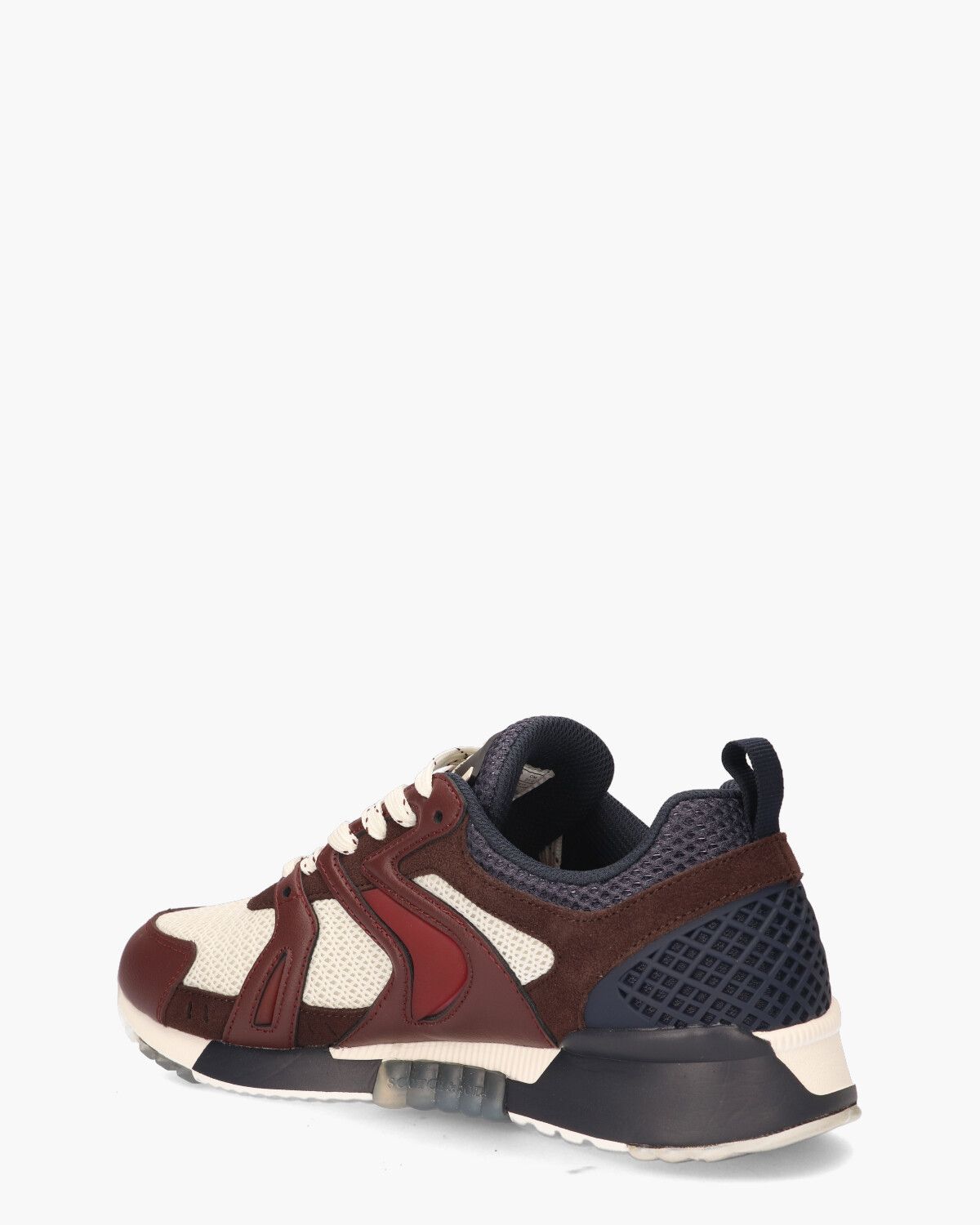 Vivex Bordeauxrood/Multi Herensneakers