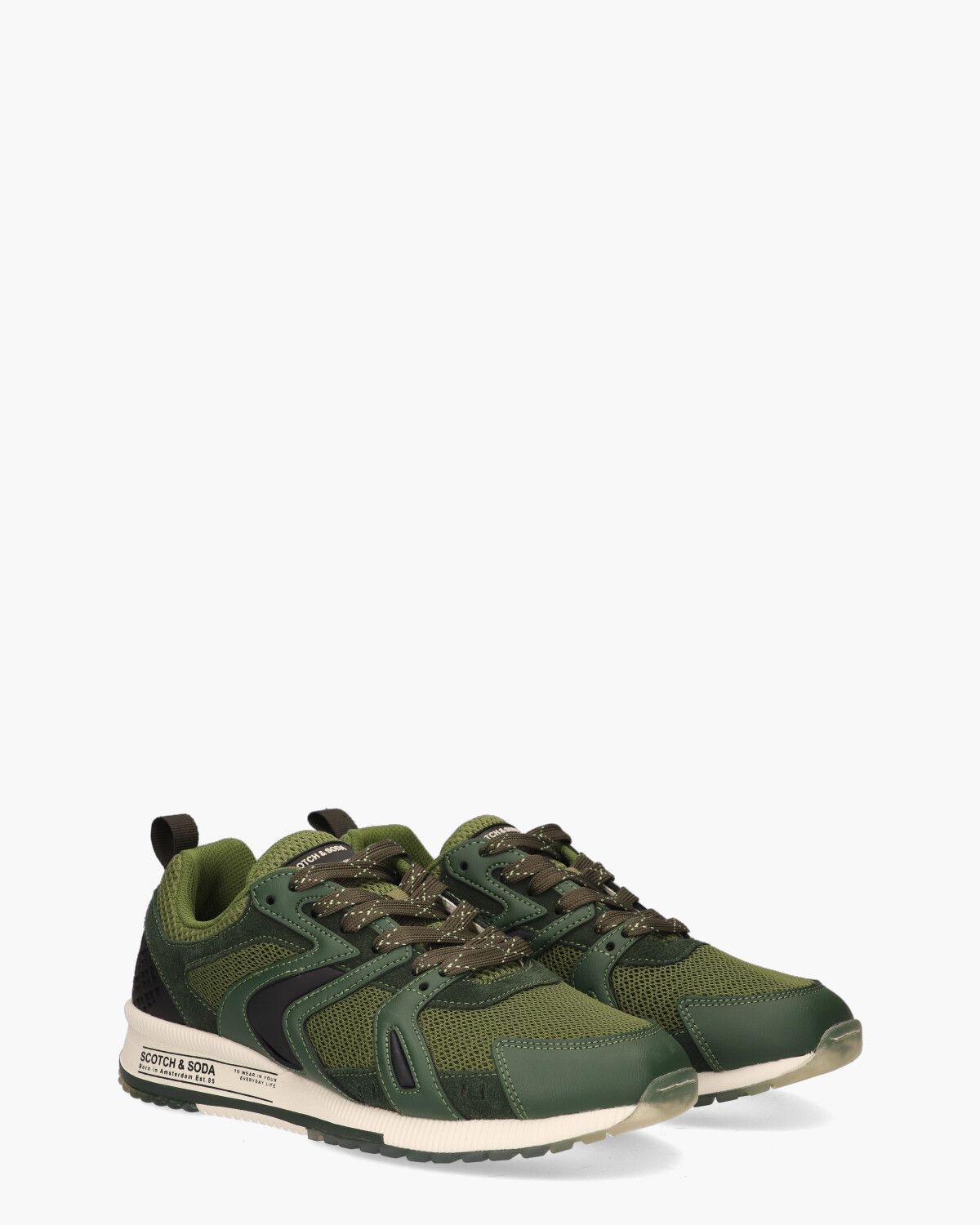 Scotch en soda sneaker groen discount