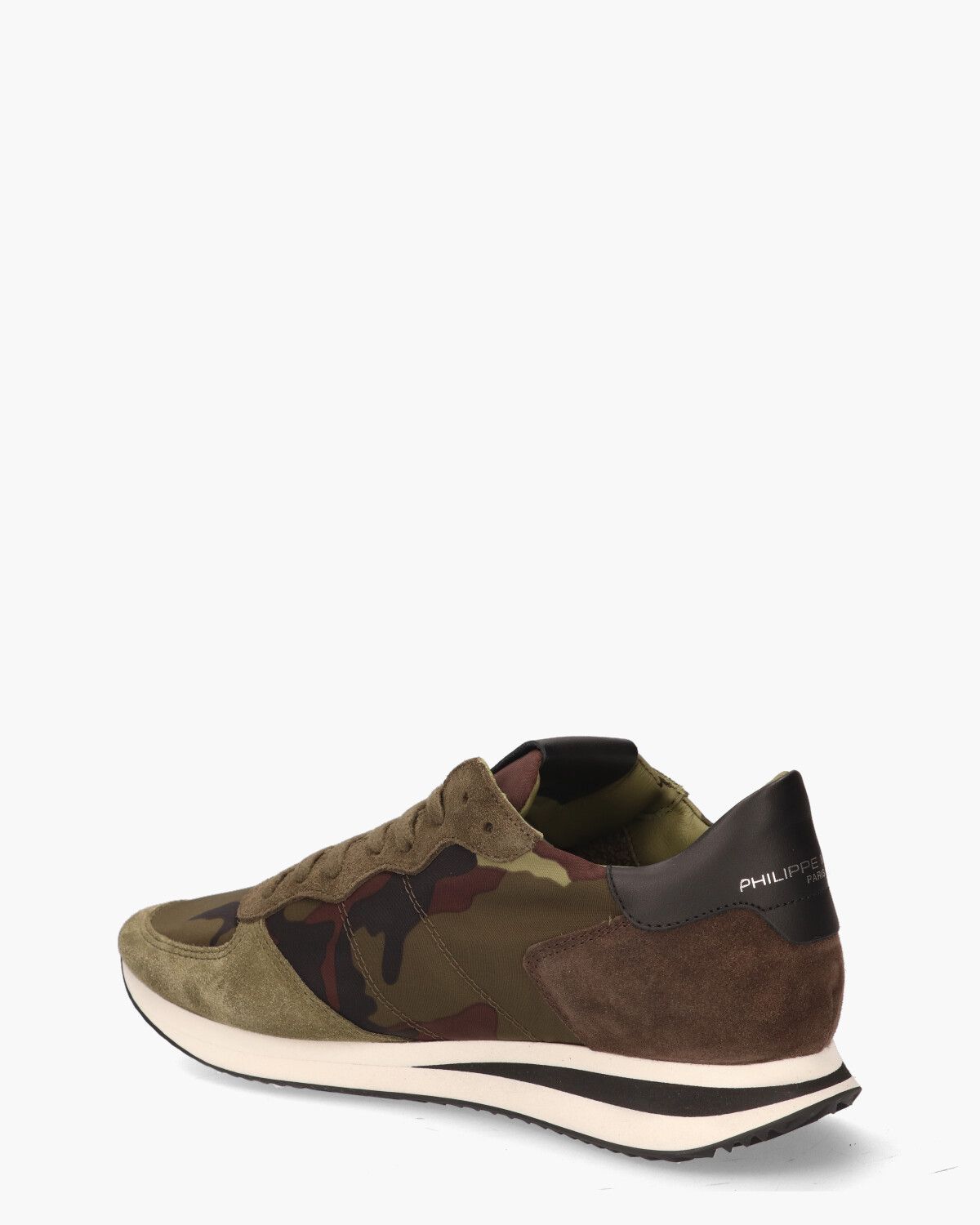 Tropez X Camouflage Groen Herensneakers