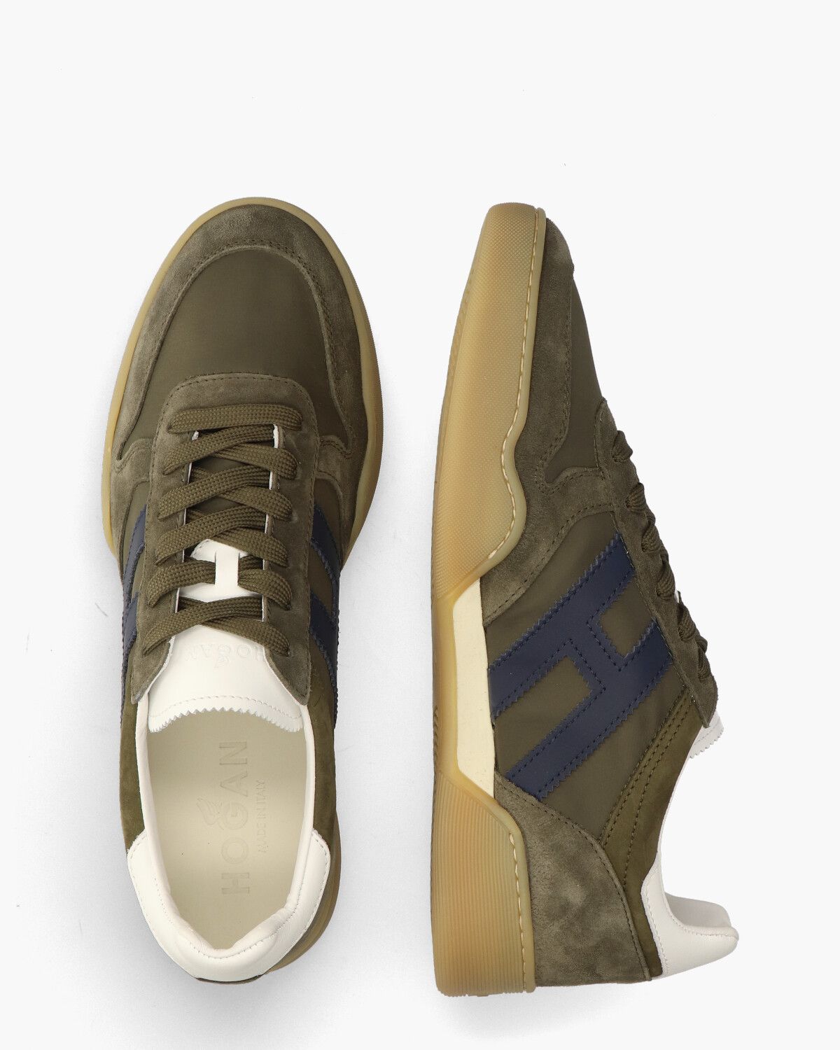 H357 Groen Herensneakers