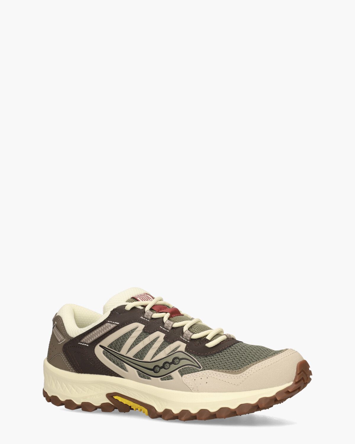 Grid Peak Groen/Multicolor Herensneakers