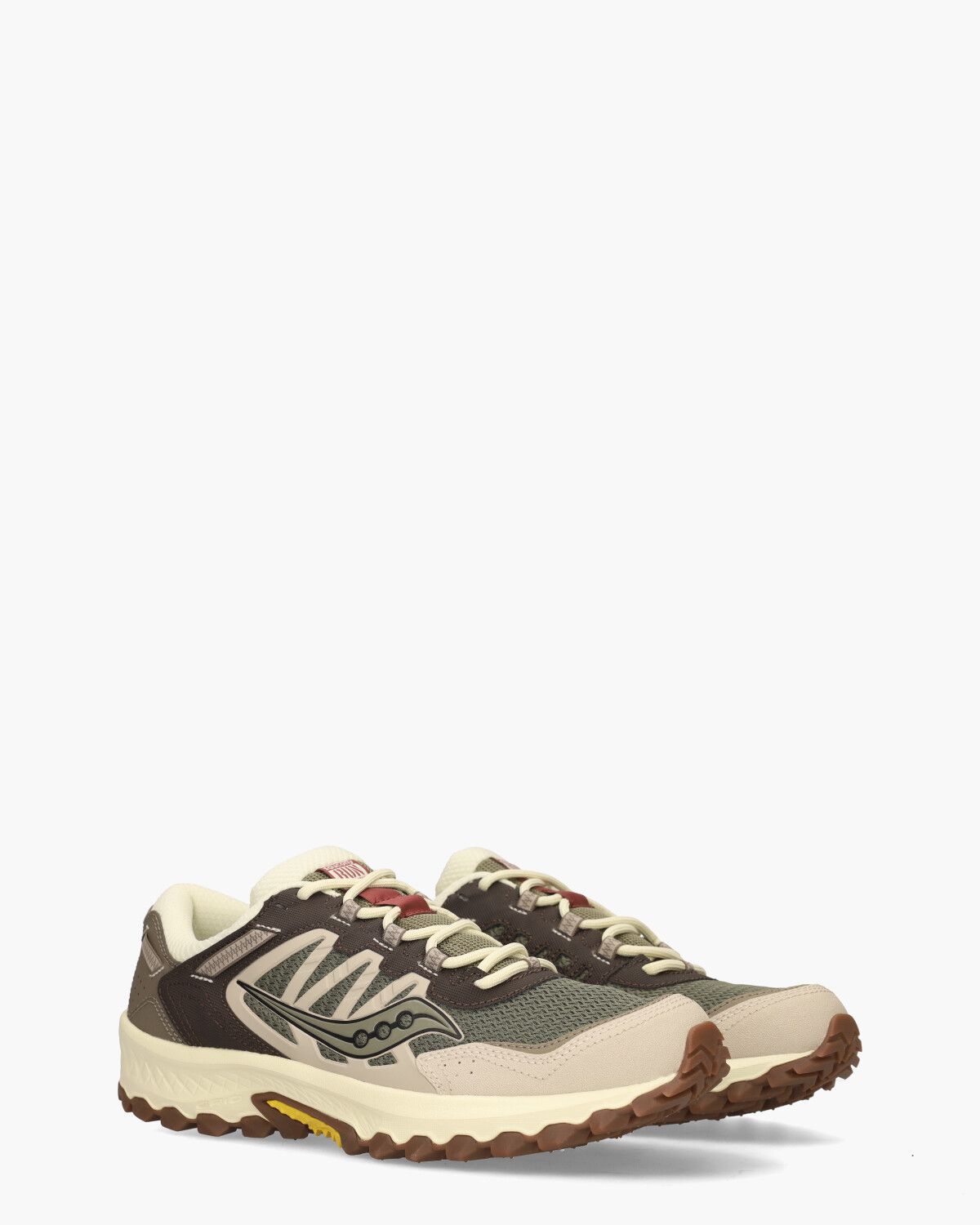 Grid Peak Groen/Multicolor Herensneakers