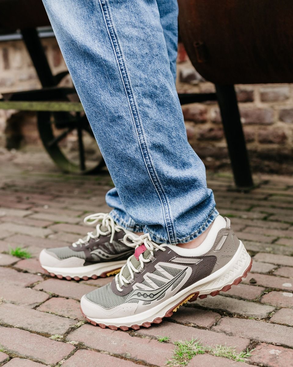 Grid Peak Groen/Multicolor Herensneakers