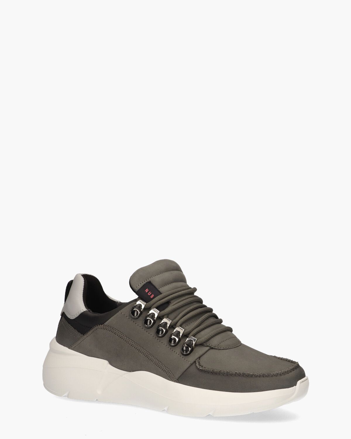Roque Roman Donkergrijs Herensneakers