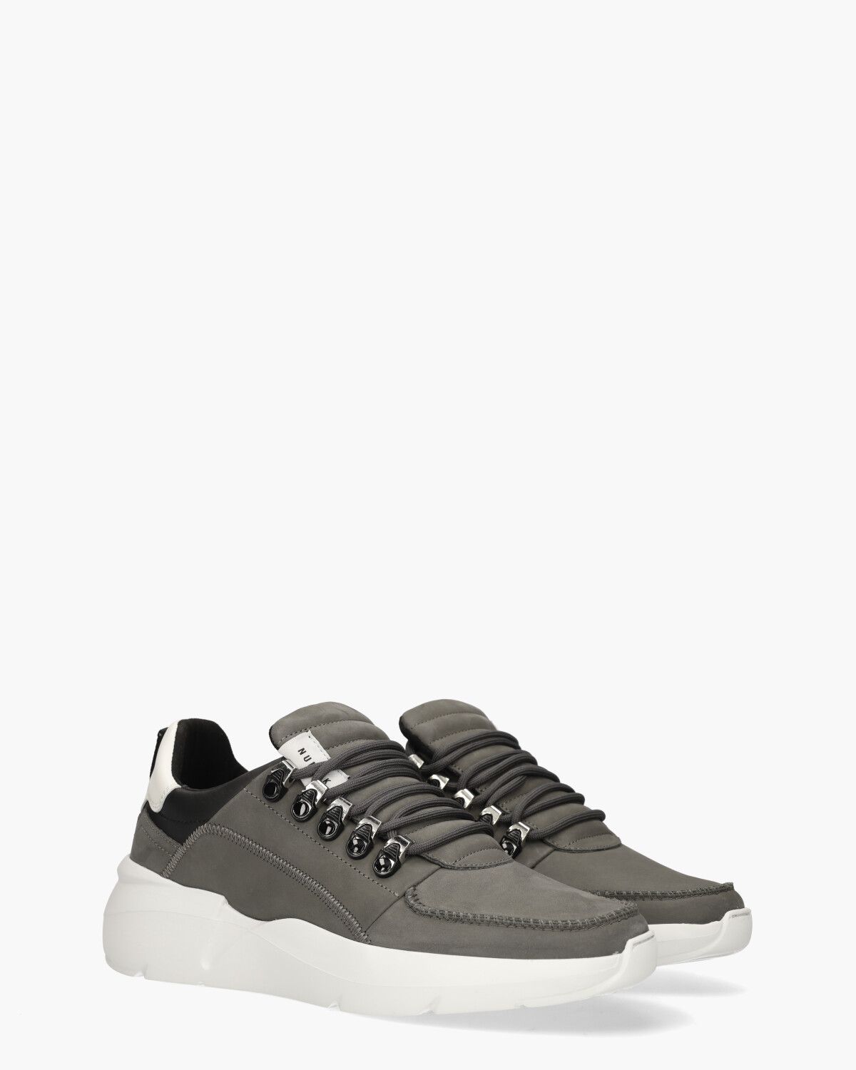 Roque Roman Donkergrijs Herensneakers