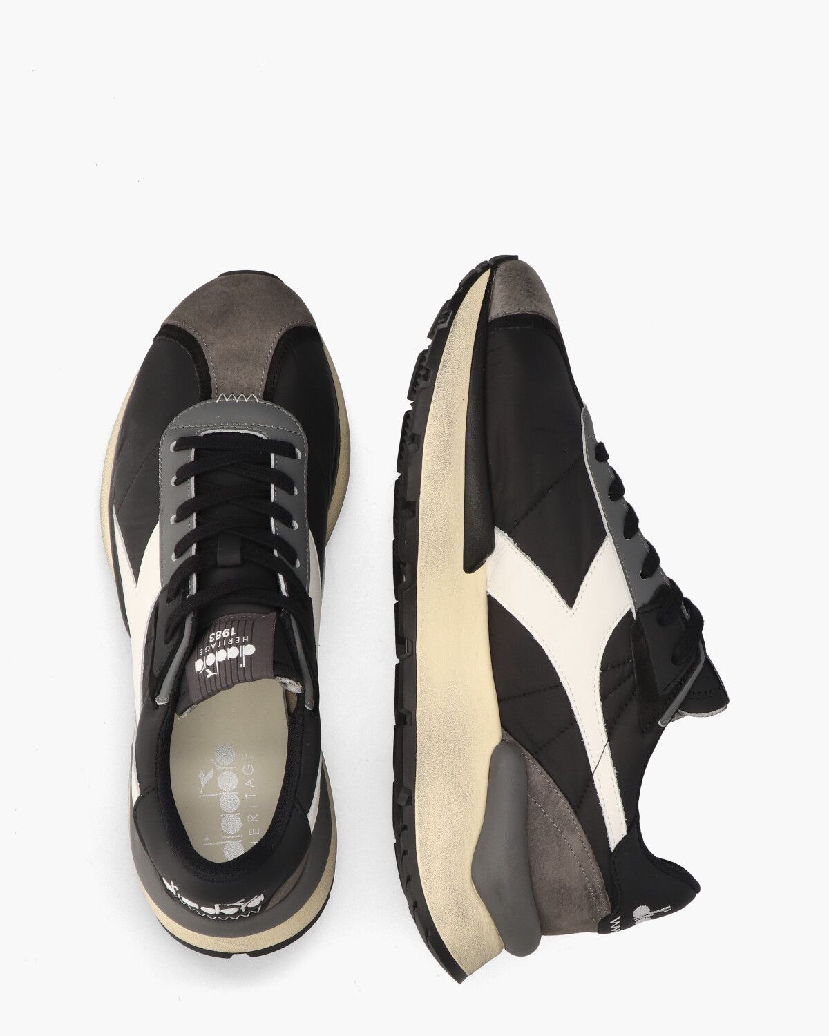 Mercury Elite Zwart Herensneakers