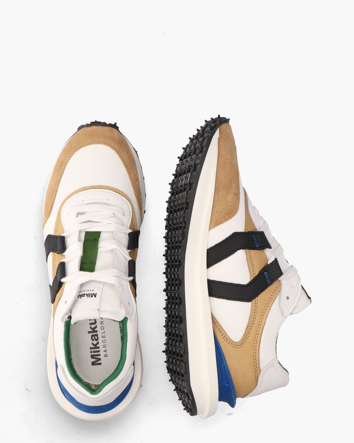 018 Wit/Multicolor Herensneakers