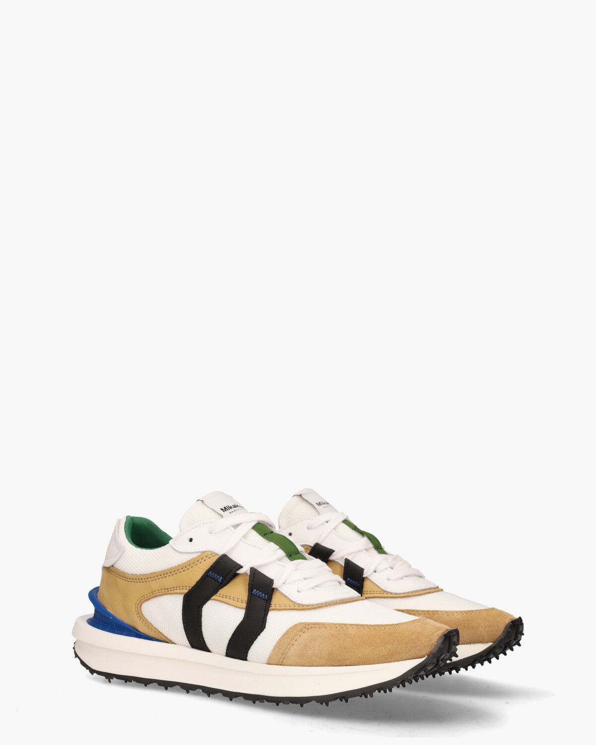 018 Wit/Multicolor Herensneakers