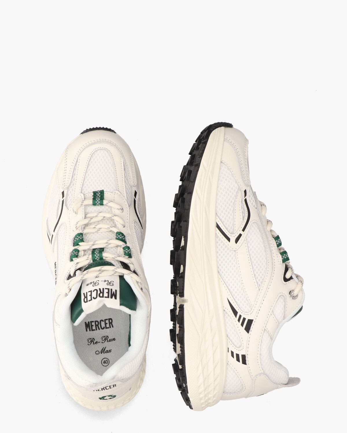 The Re-Run Max Off-White/Wit Herensneakers