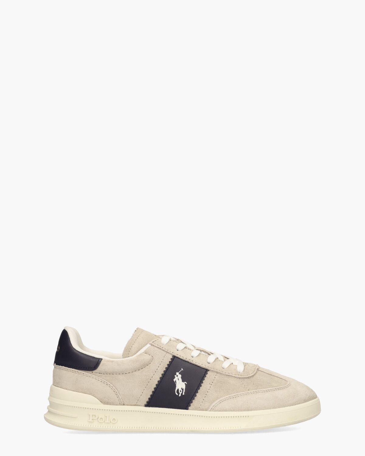 Aera Beige/Donkerblauw Herensneakers