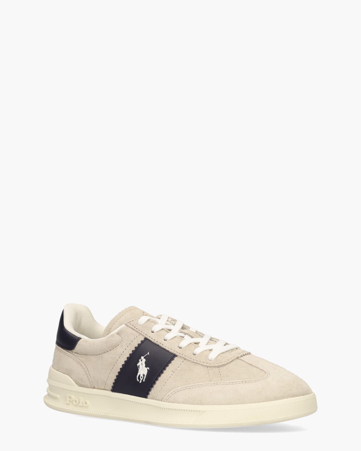 Aera Beige/Donkerblauw Herensneakers