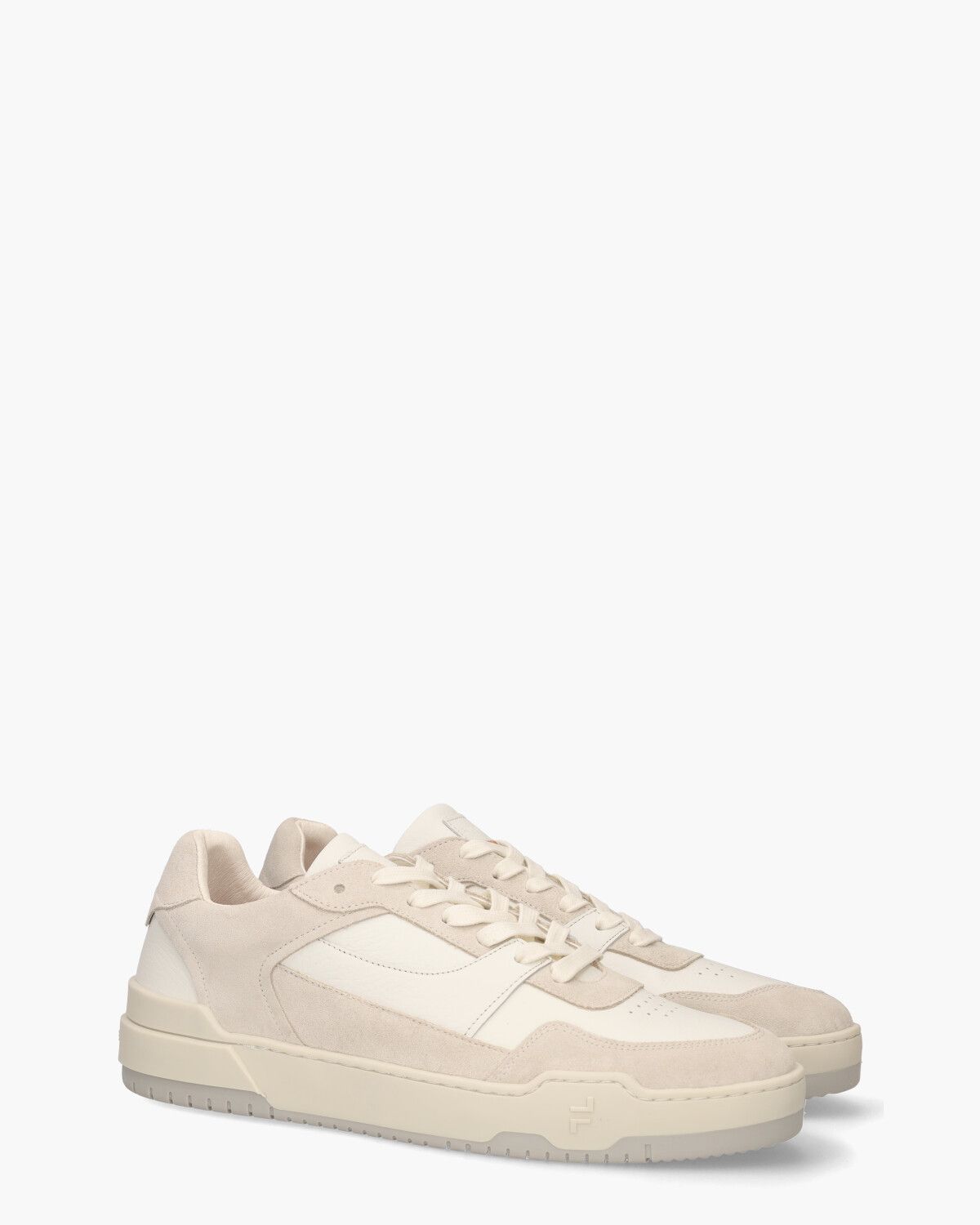 Etna Wit/Beige Herensneakers