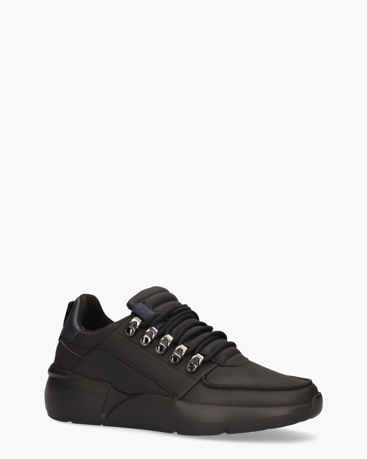 Roque Roman Zwart Herensneakers