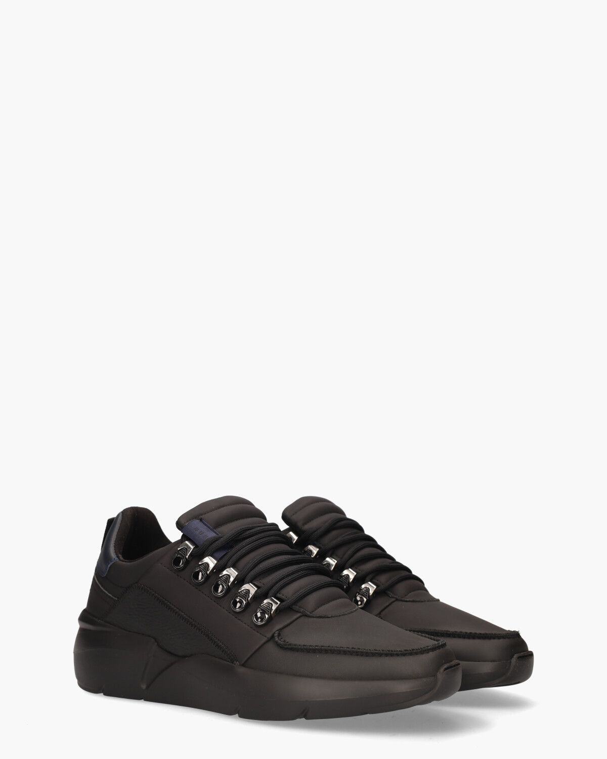 Roque Roman Zwart Herensneakers