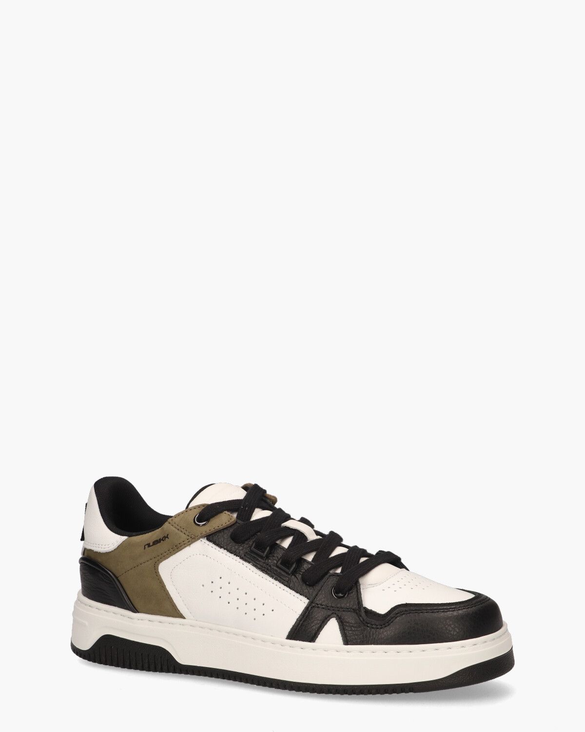 Basket Balboa Wit/Zwart/Bruin Herensneakers