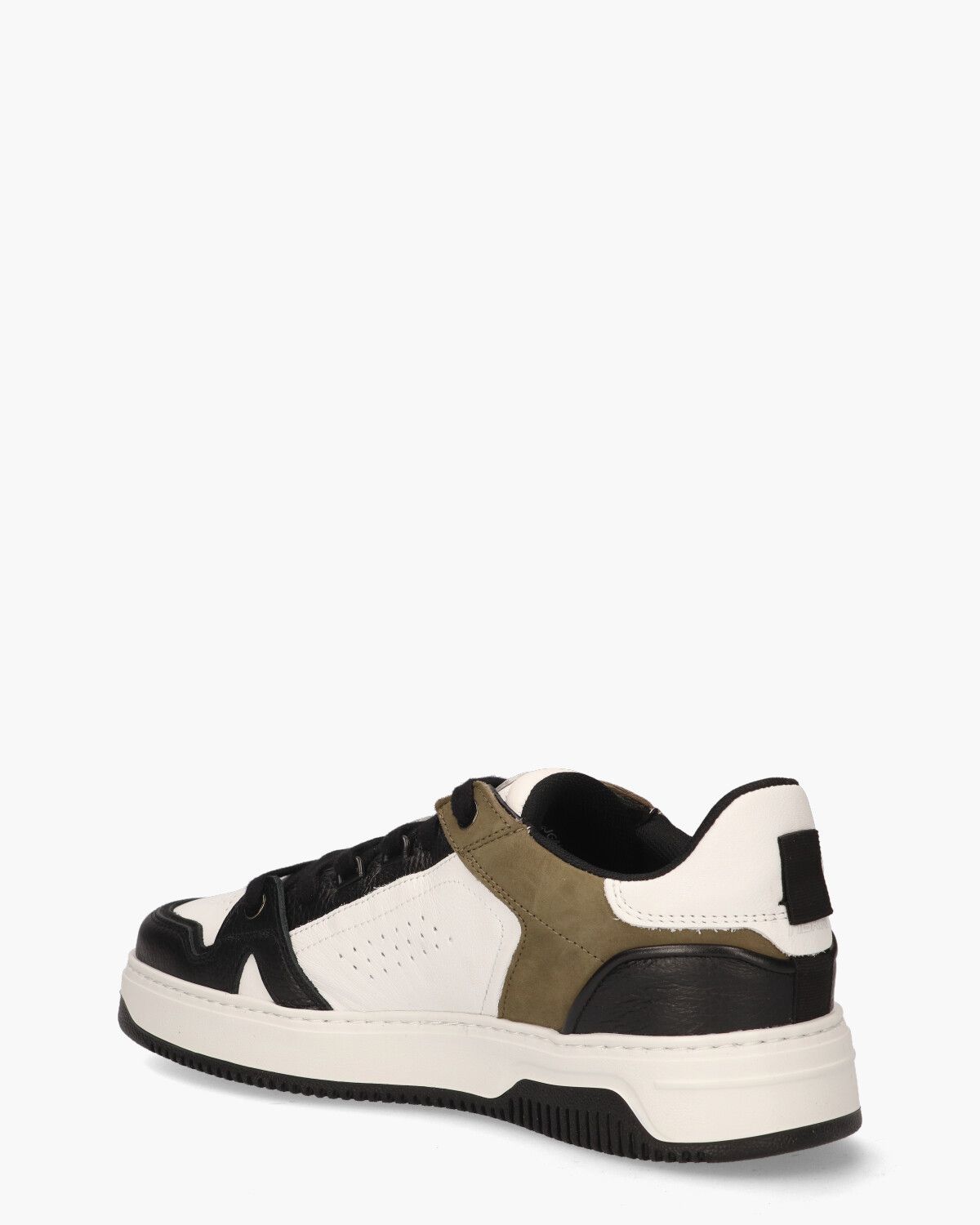 Basket Balboa Wit/Zwart/Bruin Herensneakers