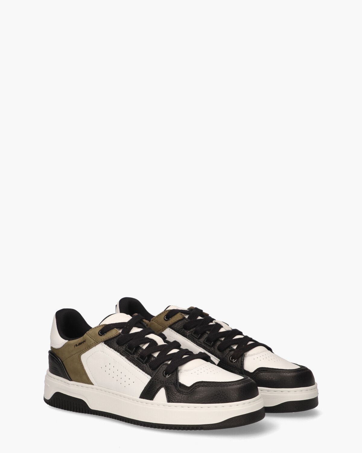 Basket Balboa Wit/Zwart/Bruin Herensneakers