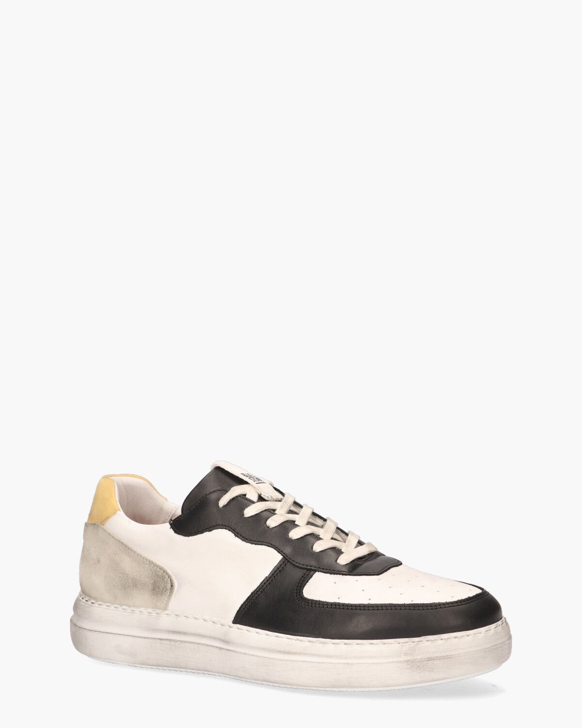 WG85 Wit/Zwart Herensneakers