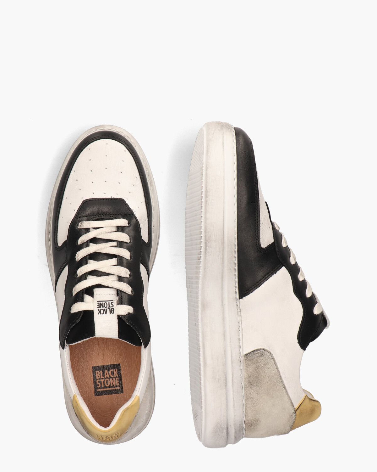 WG85 Wit/Zwart Herensneakers