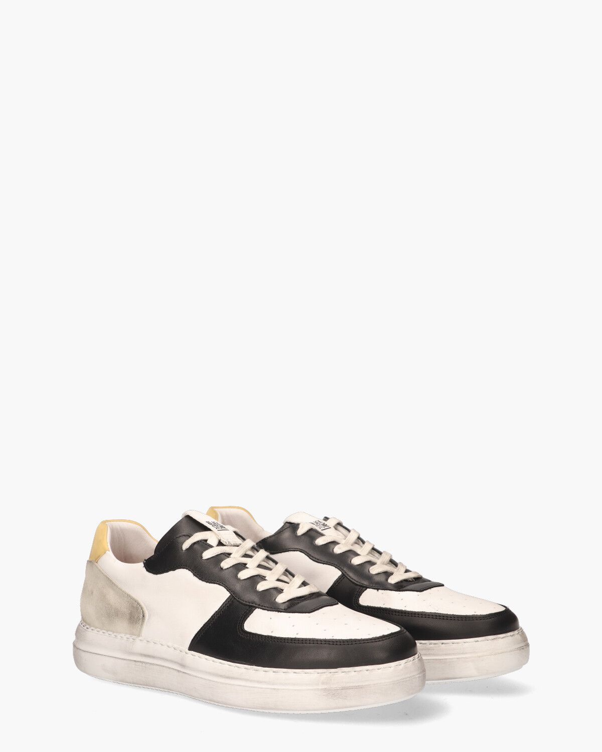 WG85 Wit/Zwart Herensneakers