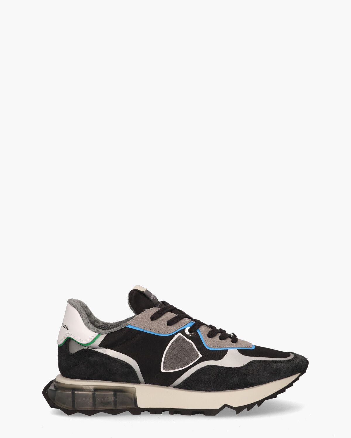 La Rue Mondial Zwart Herensneakers