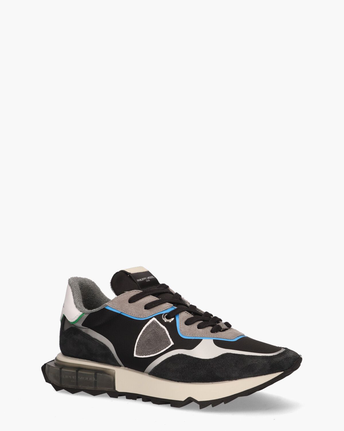 La Rue Mondial Zwart Herensneakers