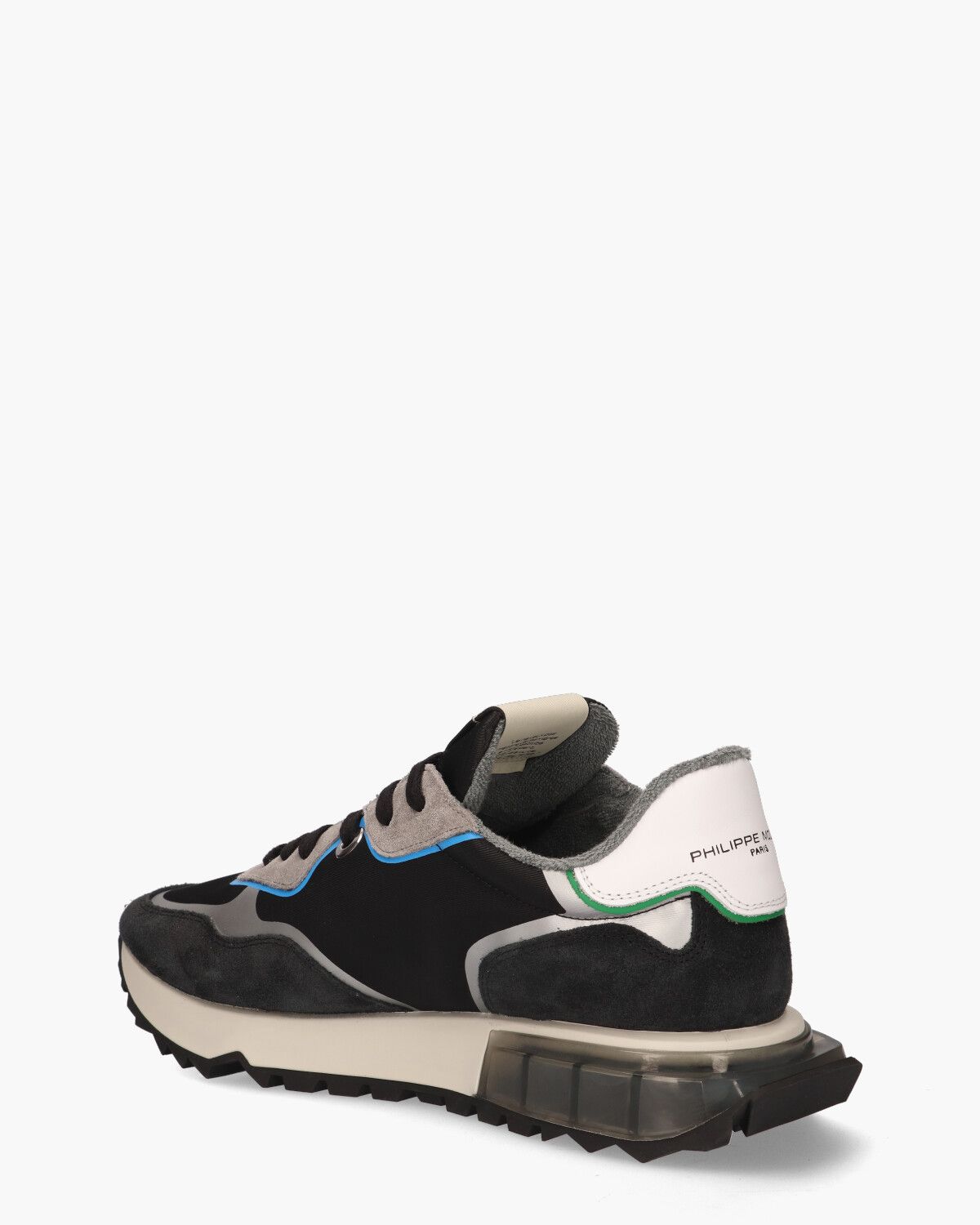 La Rue Mondial Zwart Herensneakers
