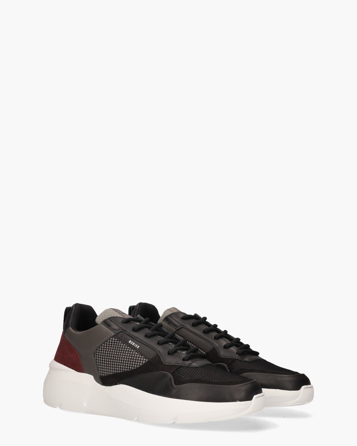 Roque Road Wave Zwart/Grijs Herensneakers