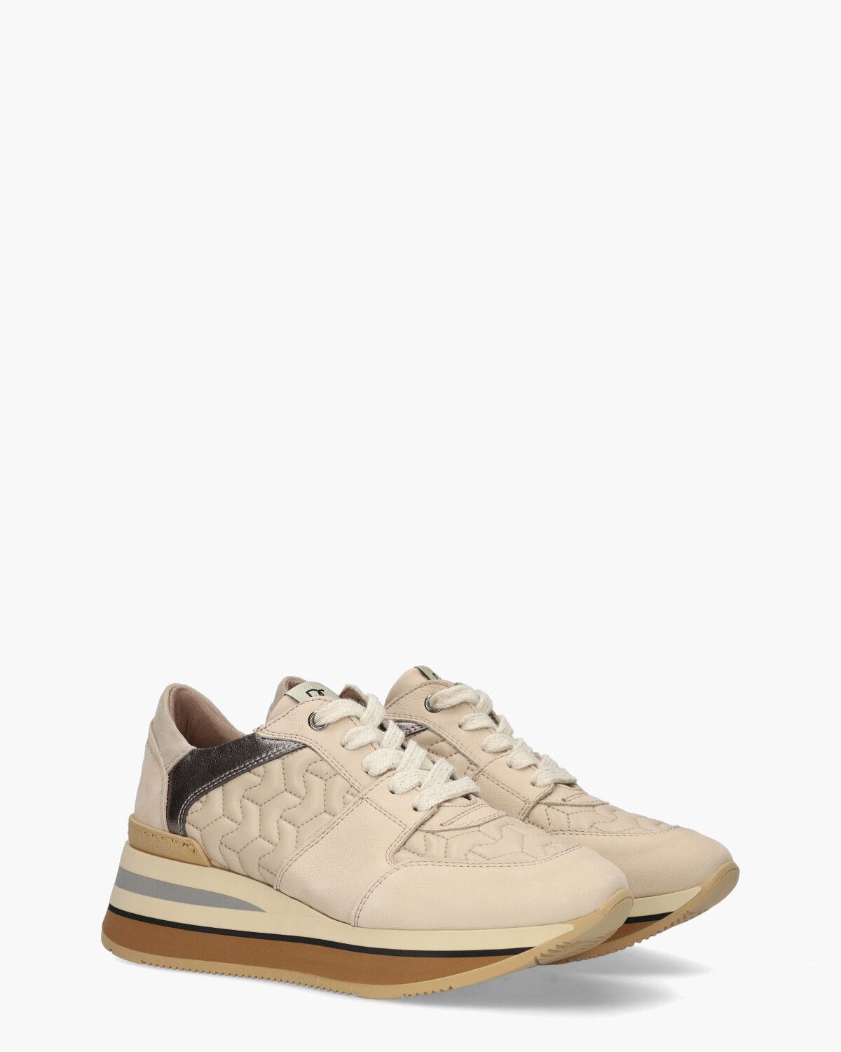 5432 Ecru Damessneakers