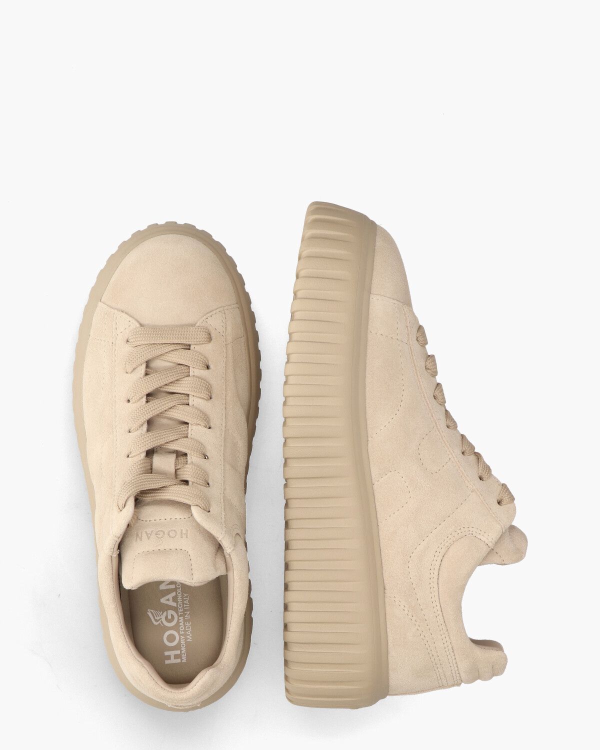 H-Stripes Beige Damessneakers