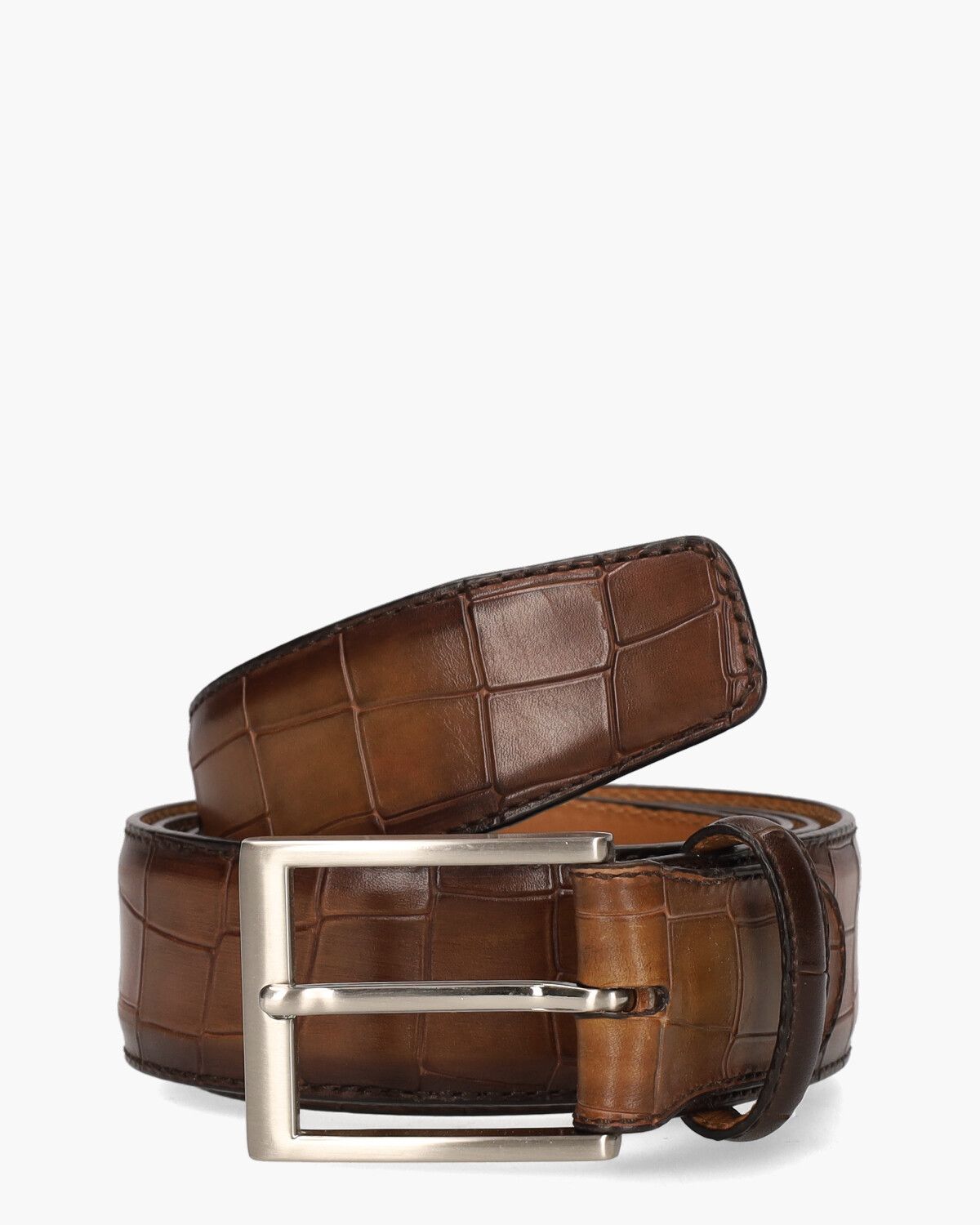 1078 Donkerbruin/Cognac Herenriem