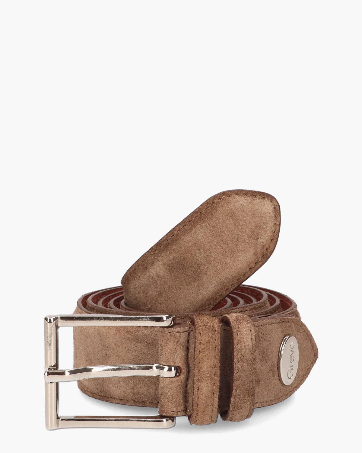 Greve schoenen met riem deals