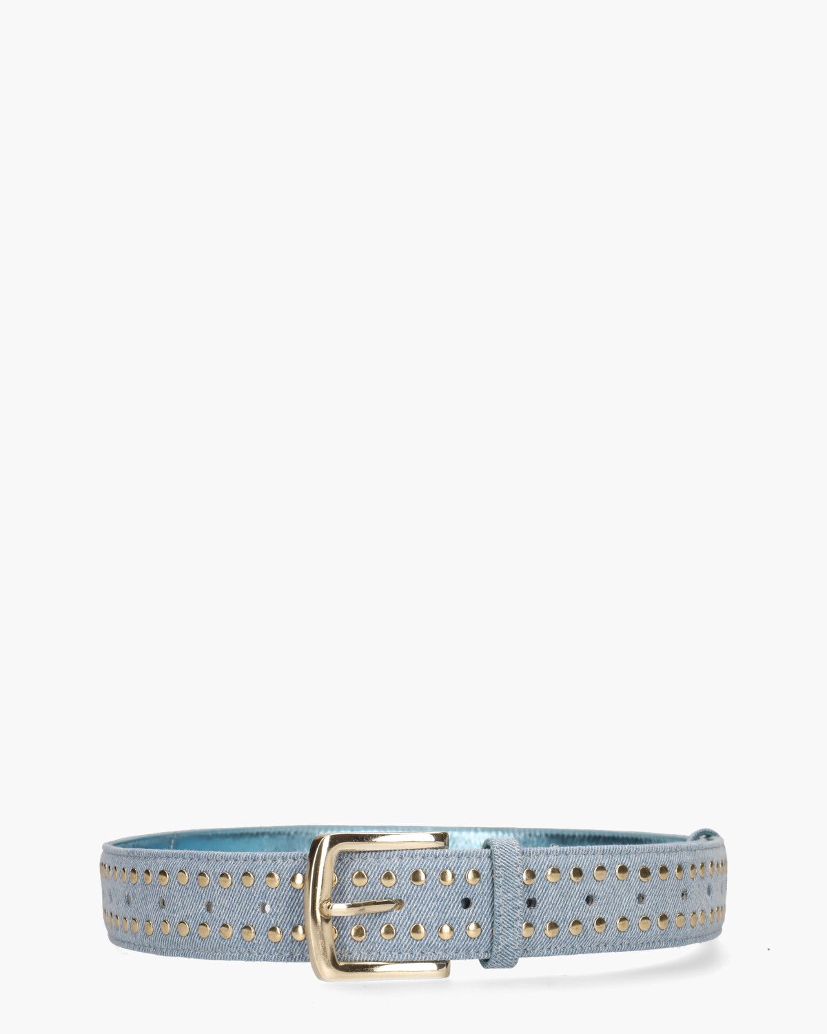Alexandria Studs Denim Jeansblauw Damesriem
