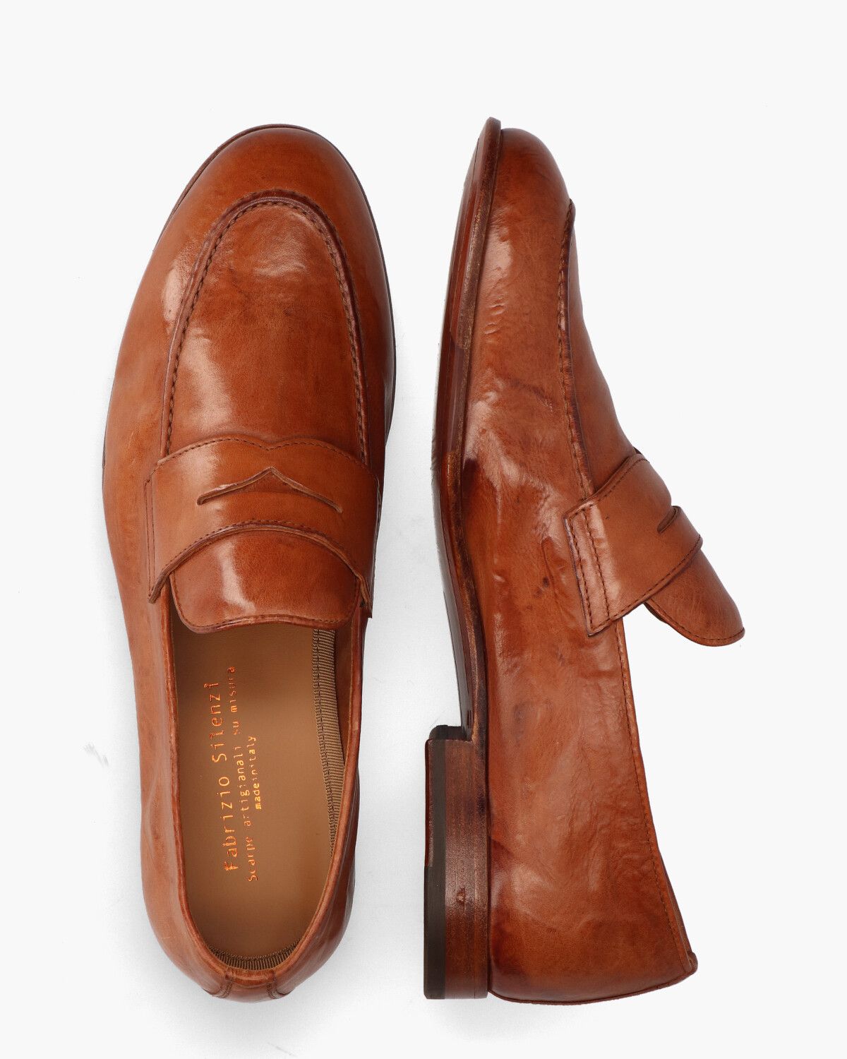 101 Cognac Herenloafers