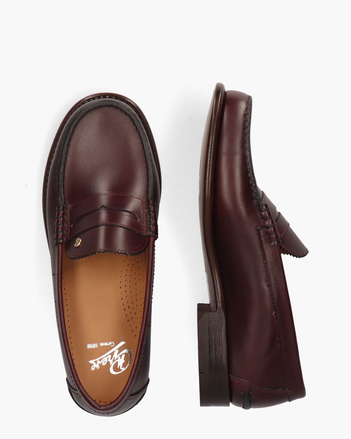 Kansas Bordeauxrood Herenloafers