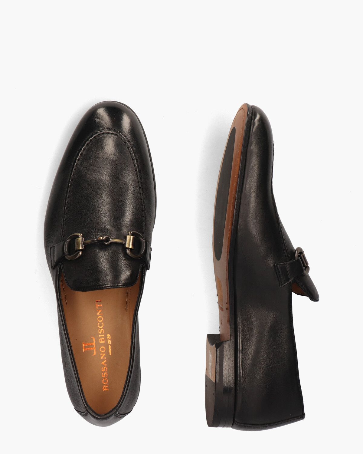 464-05 Zwart Herenloafers