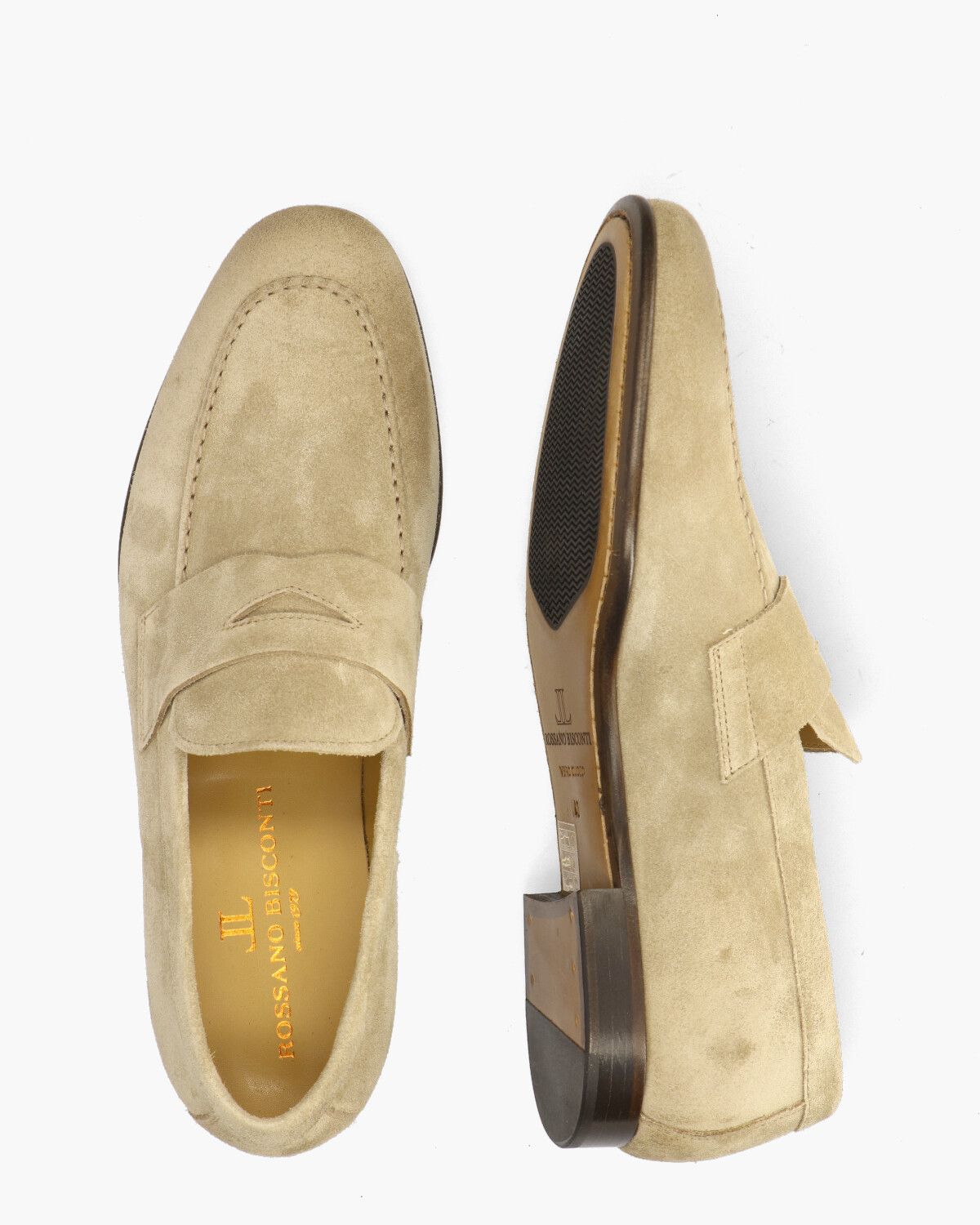 464-04 Beige Herenloafers